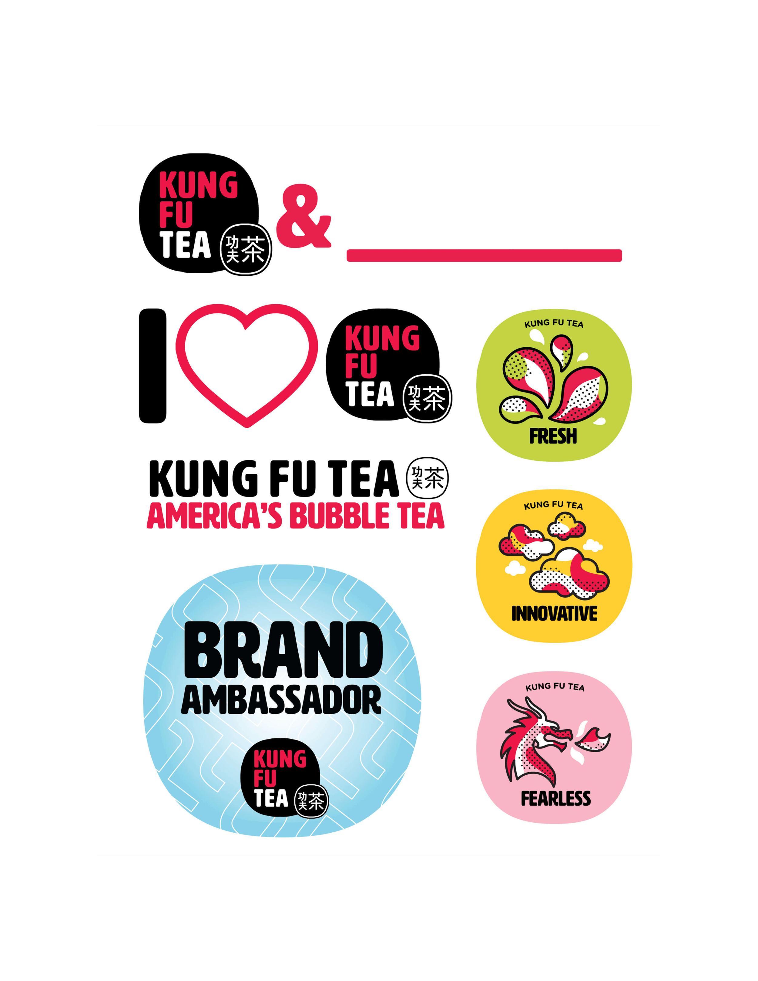 KFT Stickers – Kung Fu Tea