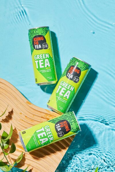 kung fu tea green tea drink lifestyle image