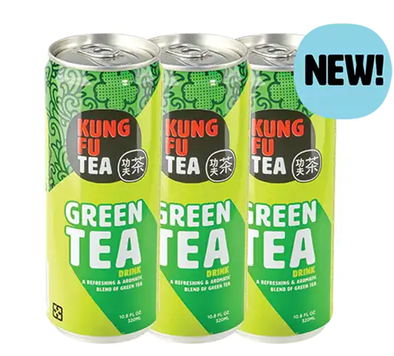 Green tea kung fu tea drink