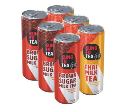 kft thai and brown sugar milk tea can 6 pack