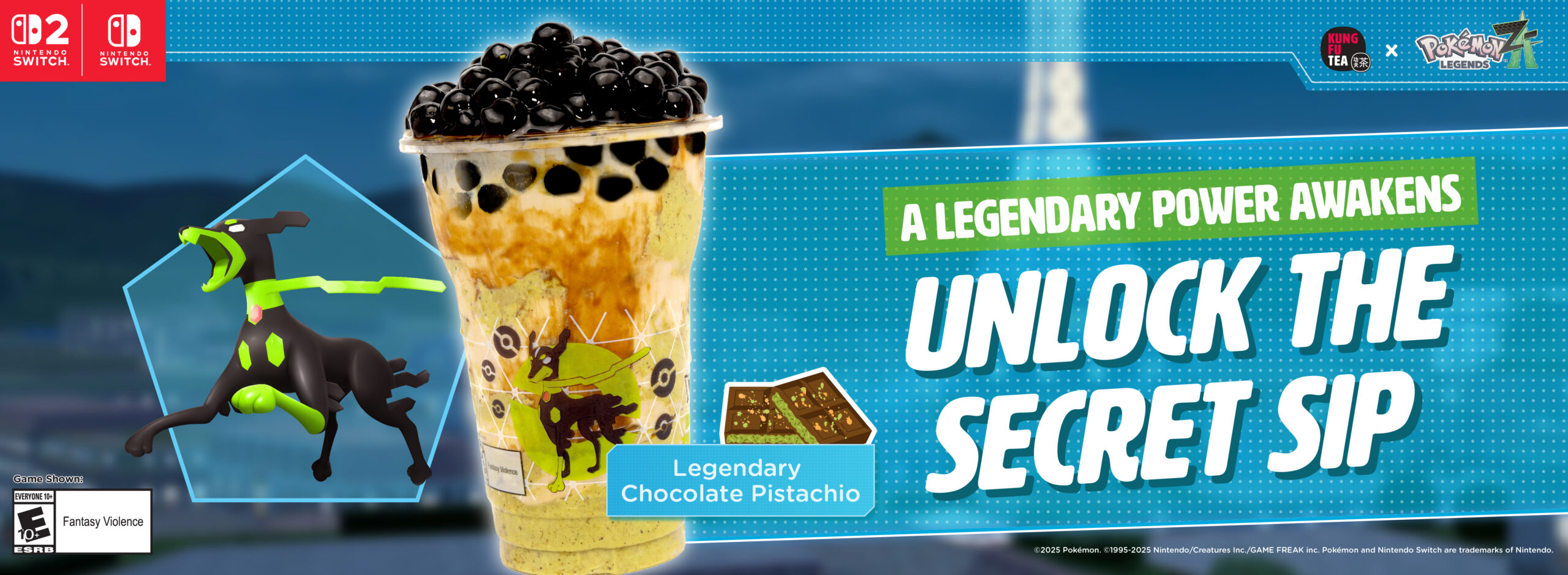 Legendary Chocolate Pistachio Promo_Website Banner