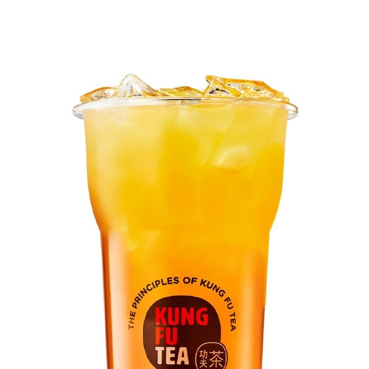 Mango Green Tea, a Kung Fu Tea drink