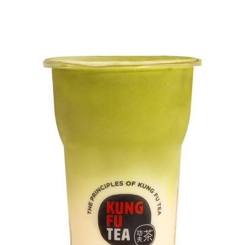 Mango Matcha Cream, a Kung Fu Tea drink