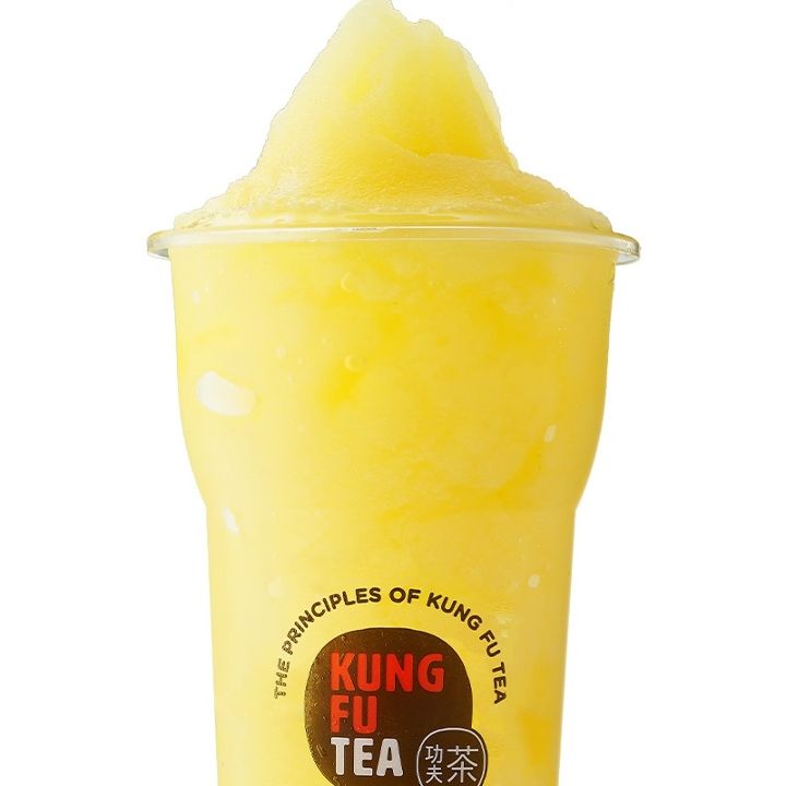 Mango Slush, a Kung Fu Tea drink