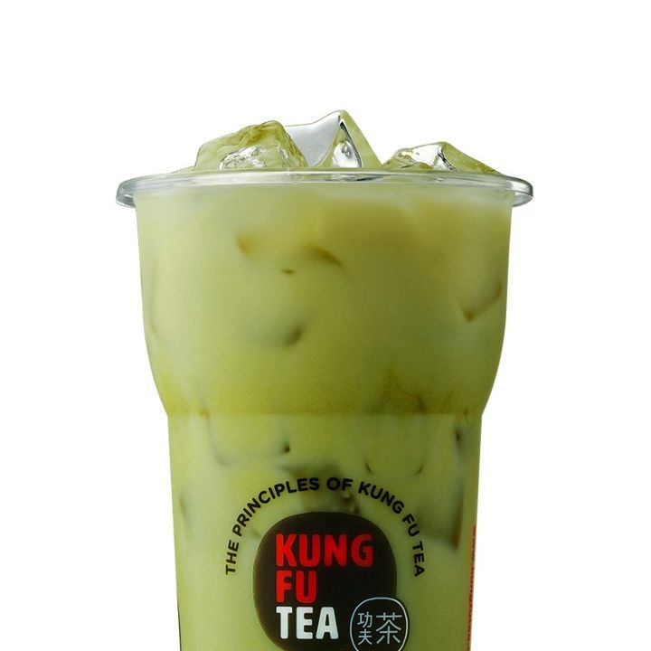 Matcha Milk, a Kung Fu Tea drink