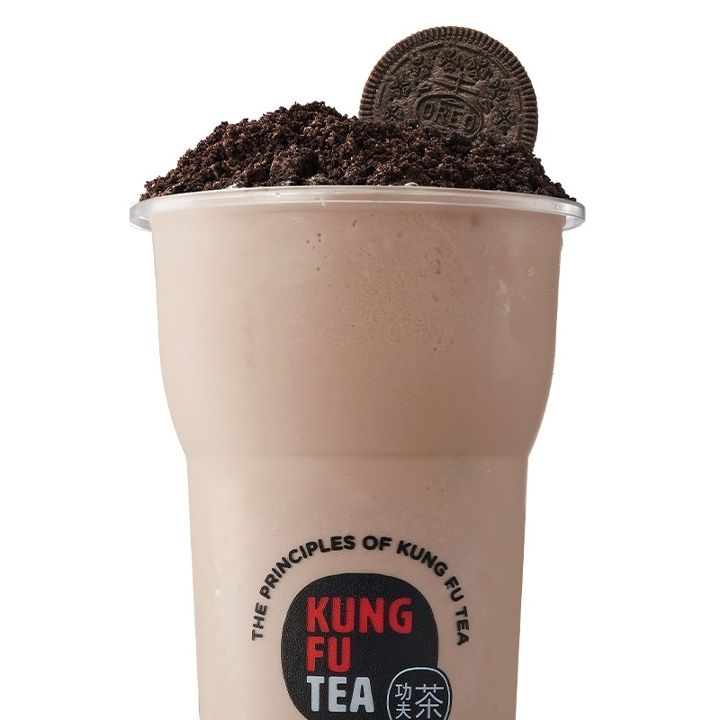 OREO® Slush, a Kung Fu Tea drink